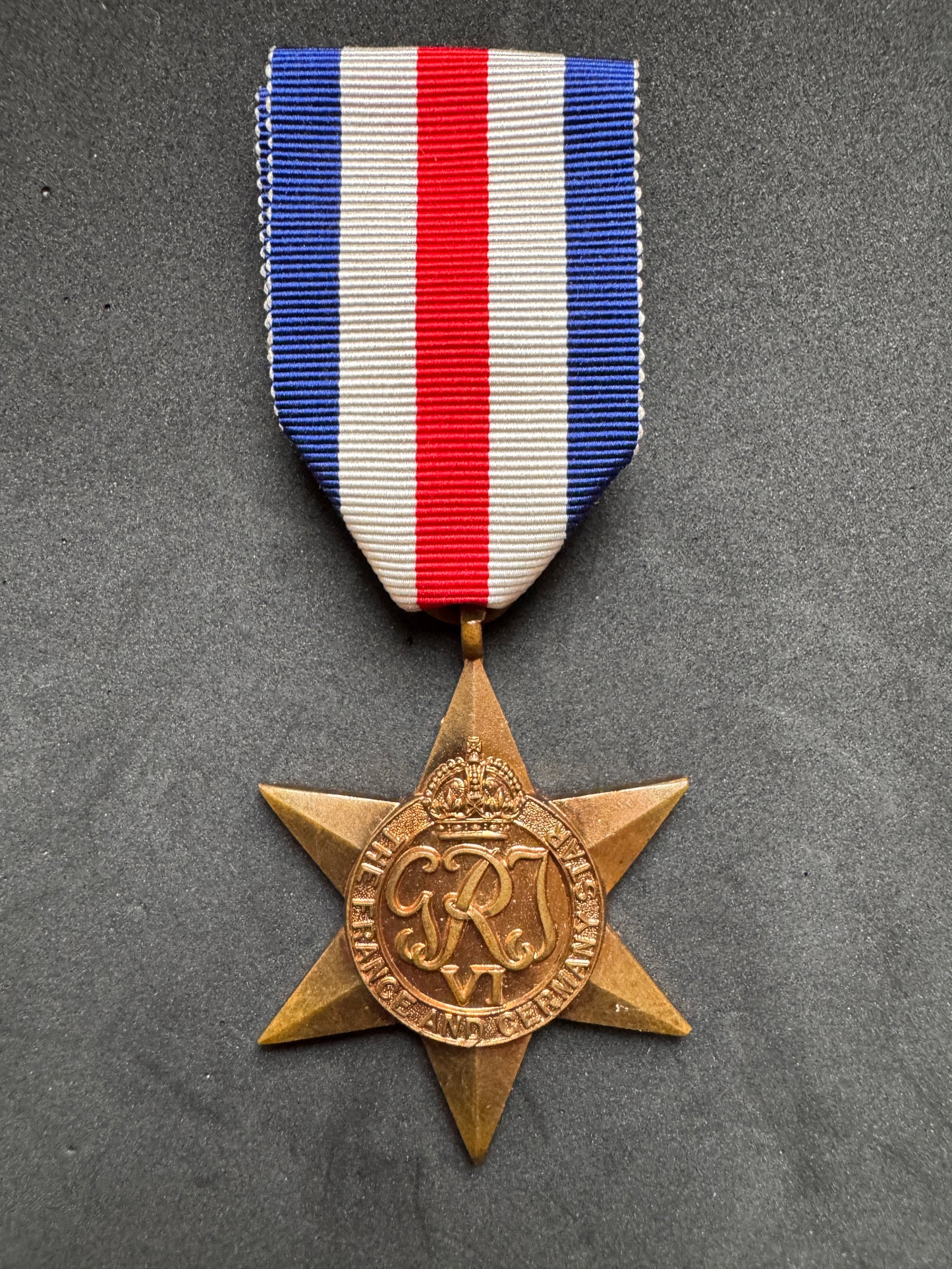 Photo 1 of WW2 British France and Germany Star Medal - collectible militaria item