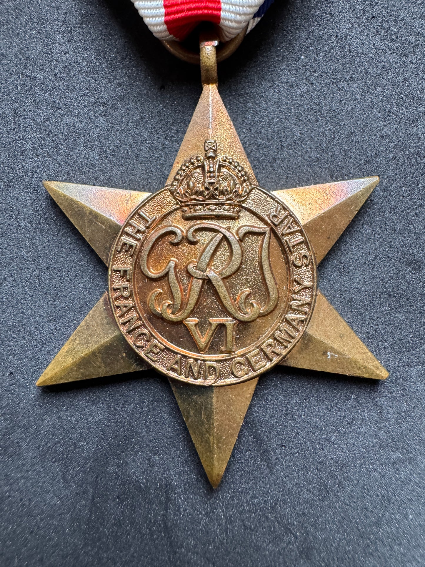 Photo 2 of WW2 British France and Germany Star Medal - collectible militaria item