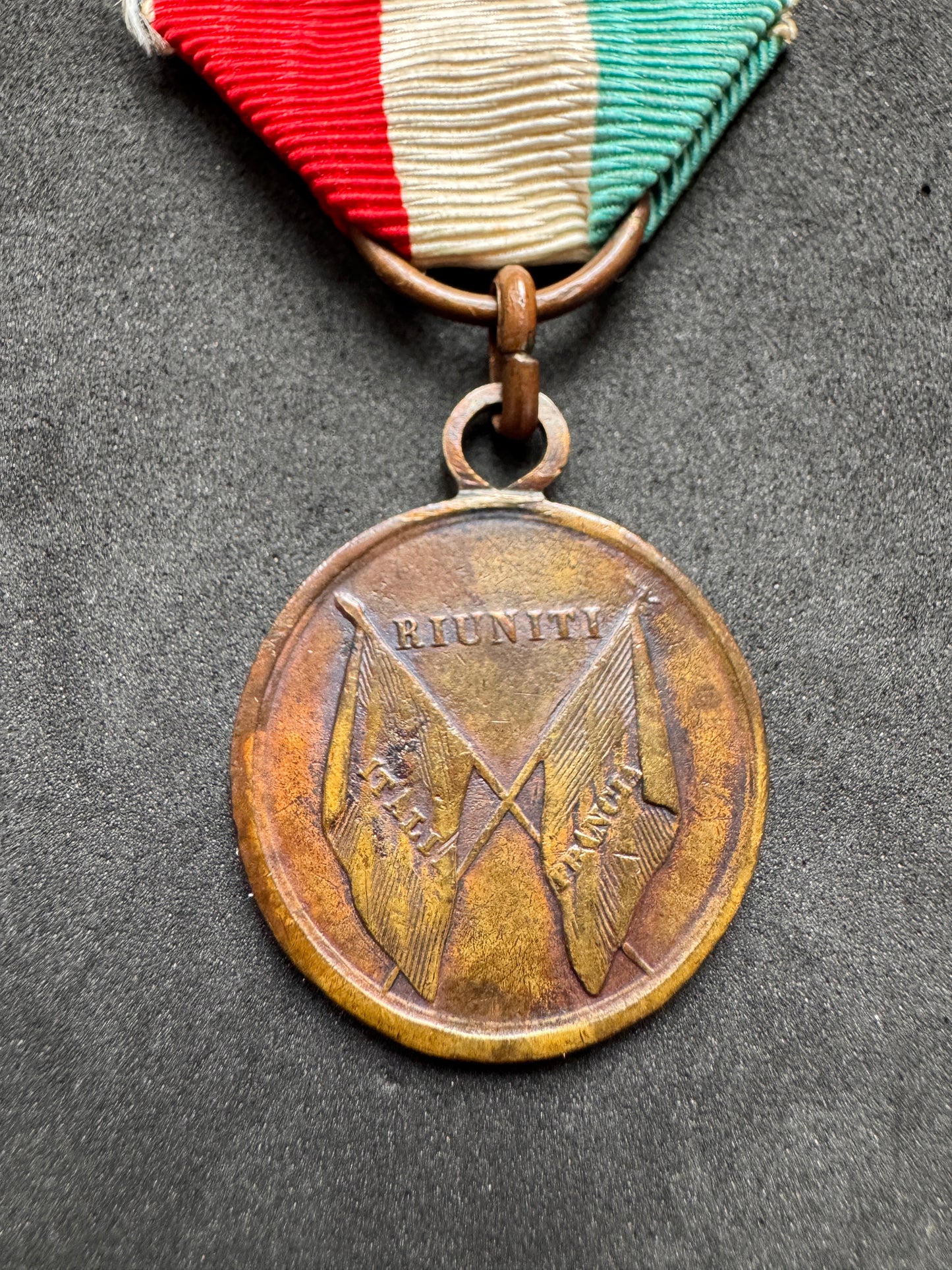Photo 3 of 1859 Sardinia (Italy) & France Unity (Reuniti) Medal - collectible militaria item