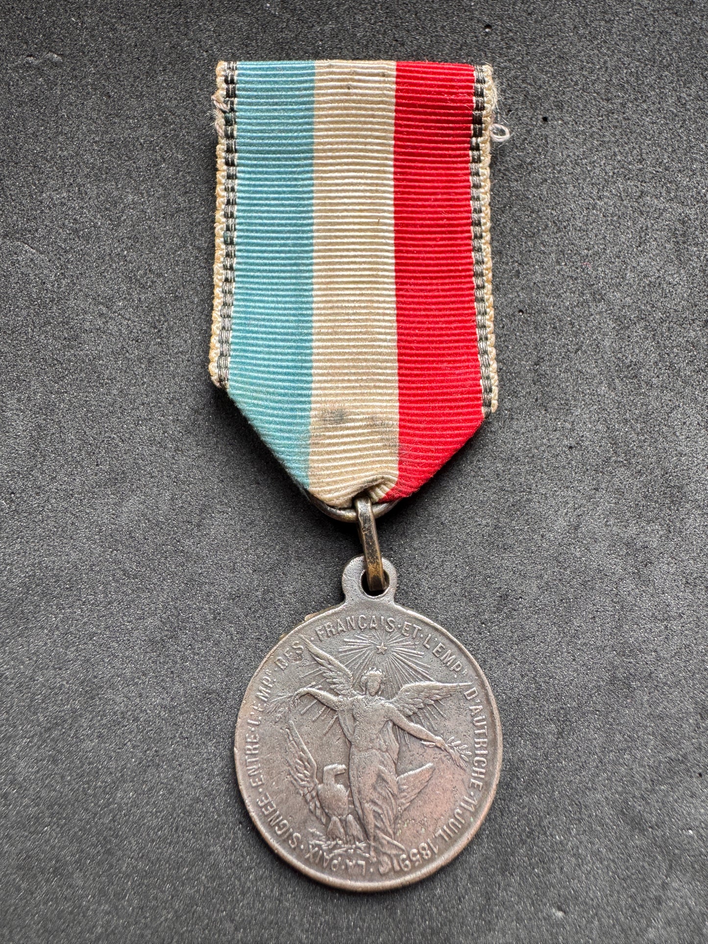 Photo 1 of 1859 French Victory Medal (Italian War of Independence) - collectible militaria item