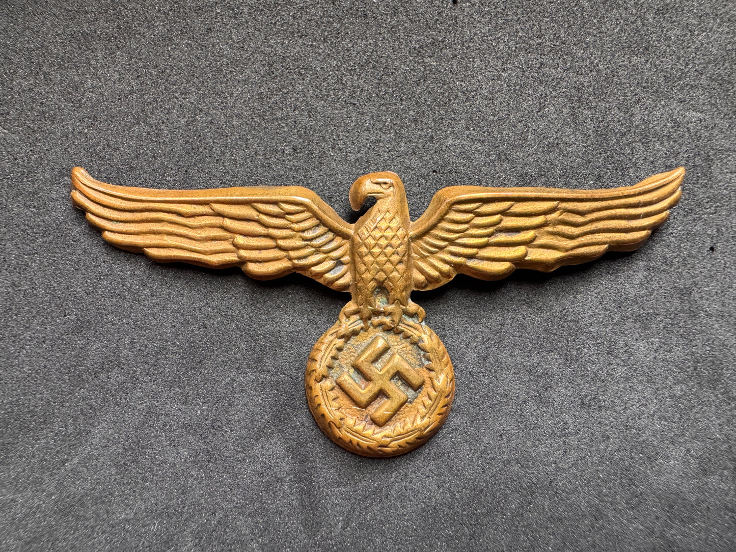 Photo 2 of WW2 German Customs Official Visor Cap Eagle - collectible militaria item