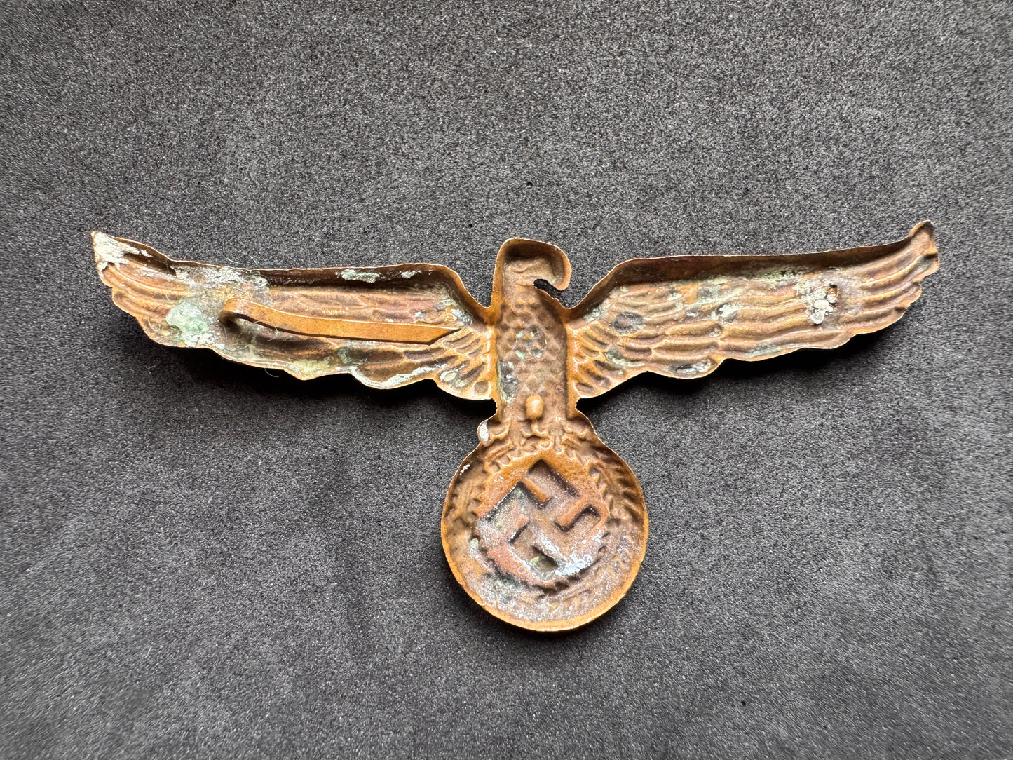 Photo 3 of WW2 German Customs Official Visor Cap Eagle - collectible militaria item