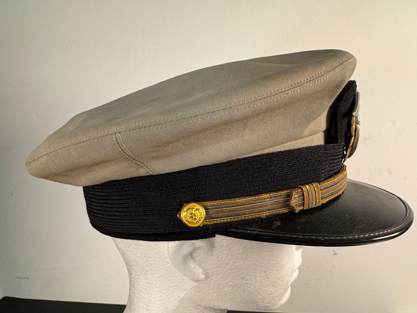 Photo 7 of U.S. Navy Aviator Officer’s Combination Cap - collectible militaria item