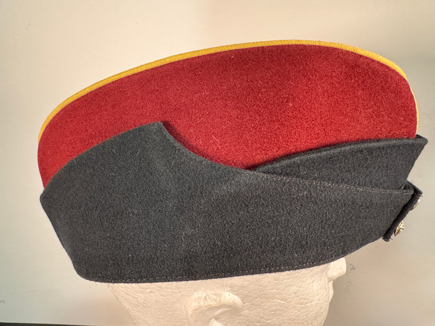 Photo 4 of After WW2 Royal Army Veterinary Corps (RAVC) Officer's Side Cap - collectible militaria item