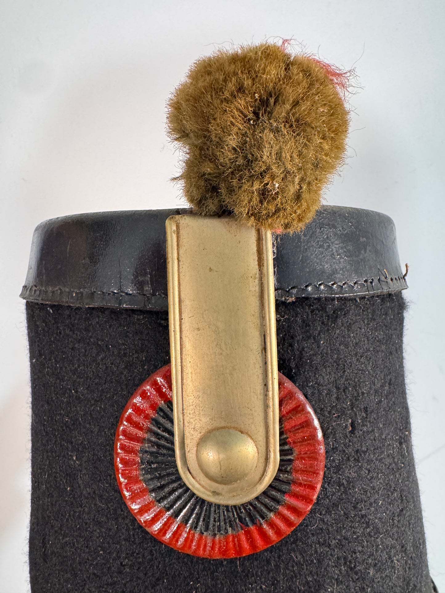 Photo 4 of Antique 19th Century Swiss Infantry Shako - 37th Regiment - collectible militaria item