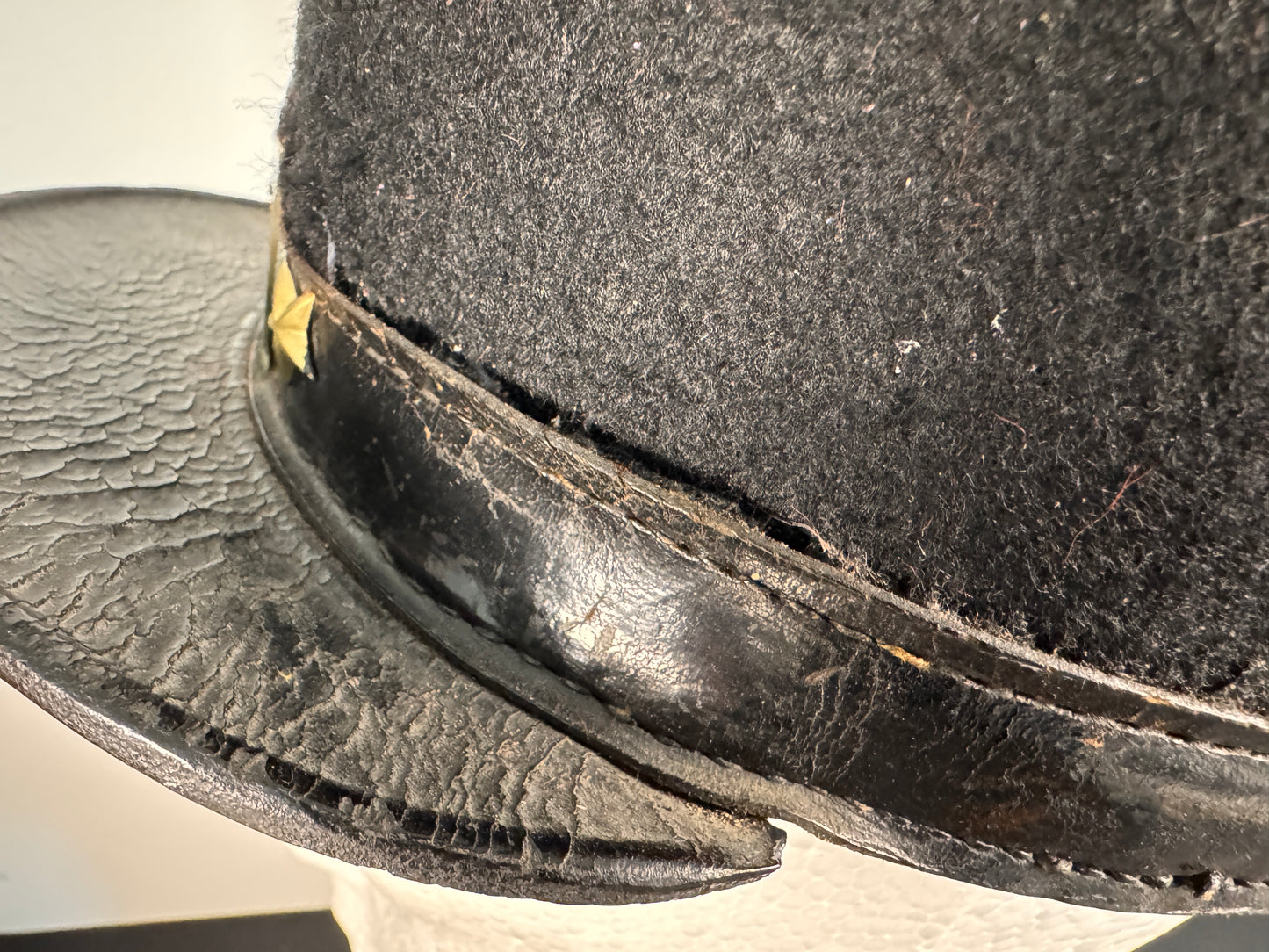 Photo 6 of Antique 19th Century Swiss Infantry Shako - 37th Regiment - collectible militaria item