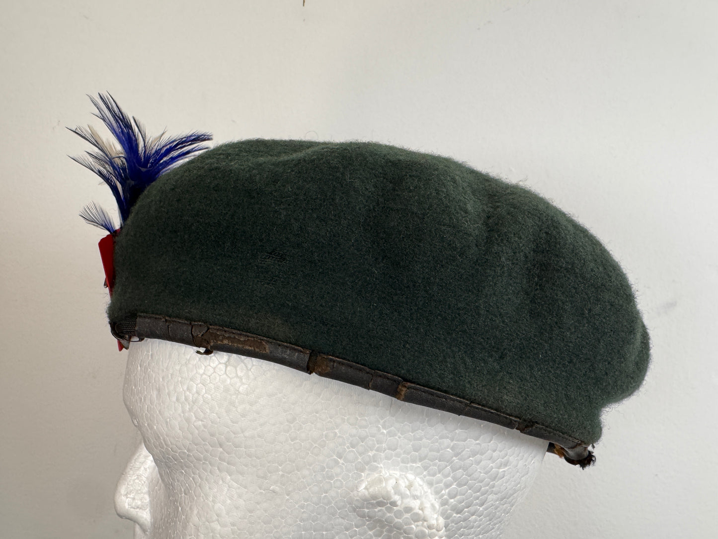 Photo 4 of After WW2 Rhodesia Regiment Green Beret - collectible militaria item