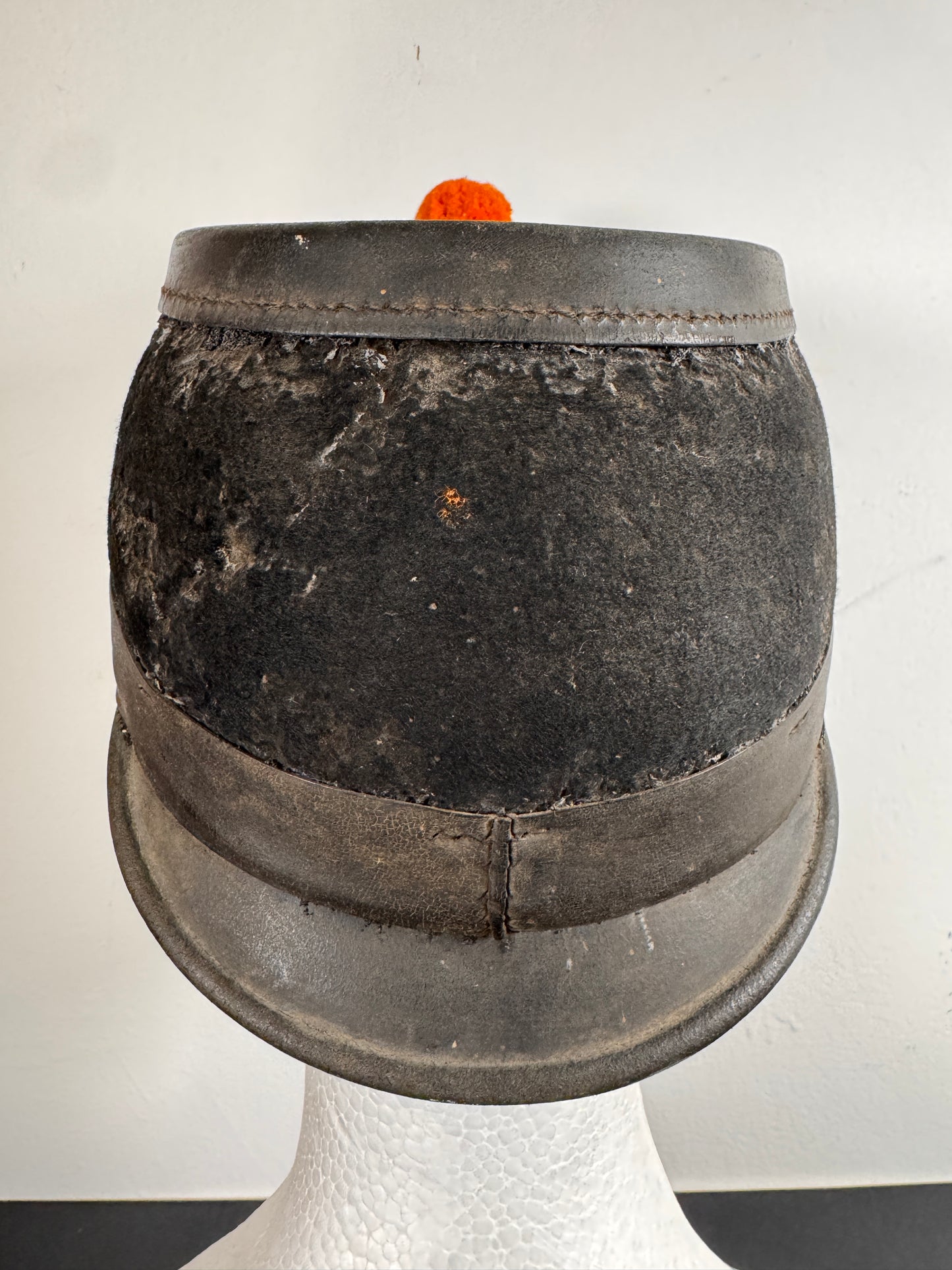 Photo 5 of Antique 19th Century Swiss Infantry Shako - 21st Infantry Regiment - collectible militaria item