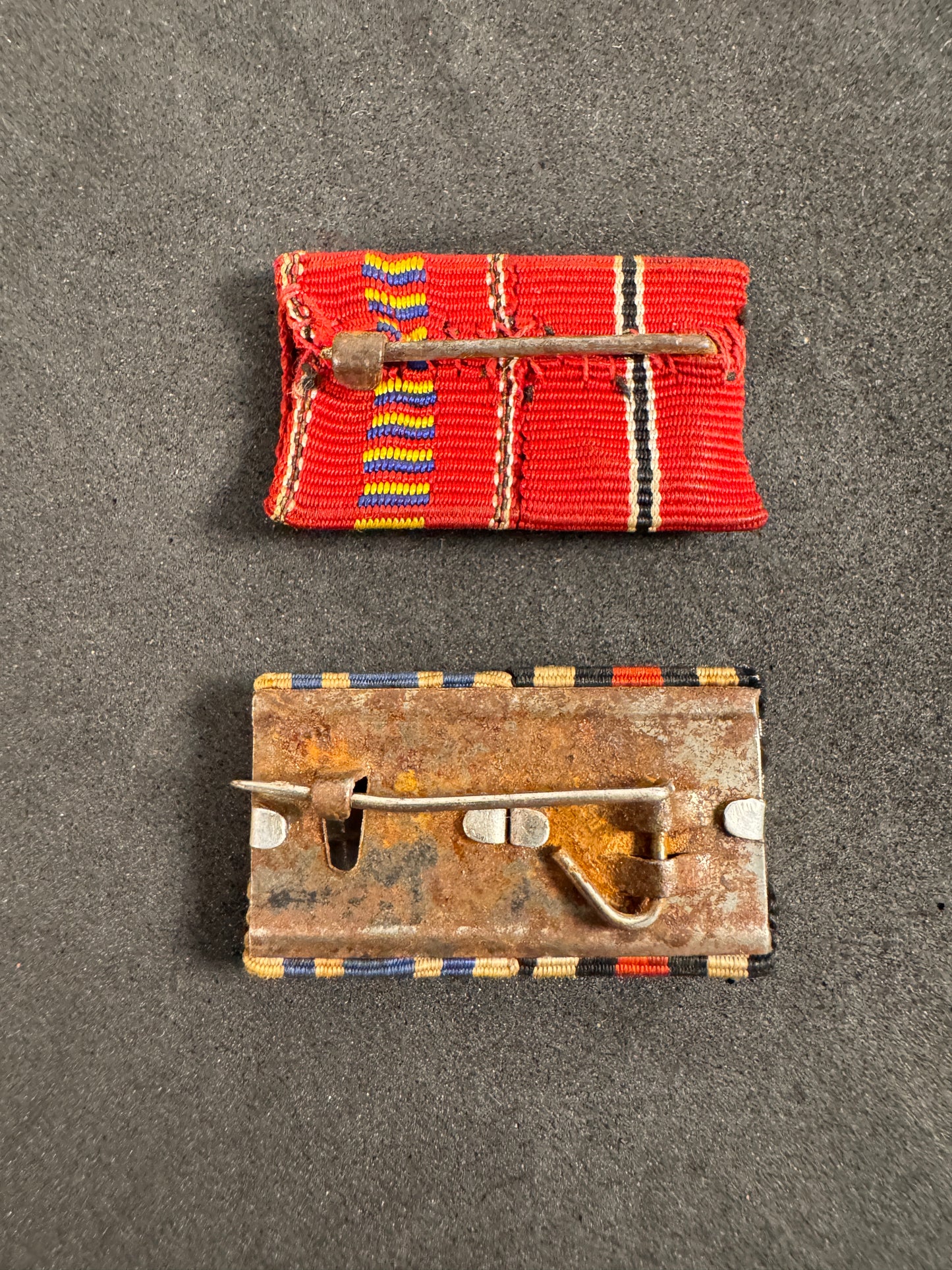Photo 2 of WW1 & WW2 German Medal Ribbon Bars - collectible militaria item