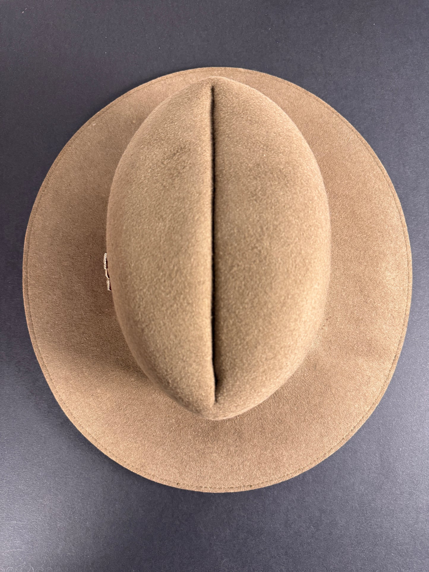 Photo 7 of WW2 British Army 4th Gurkha Rifles Slouch Hat Bush Cap - collectible militaria item