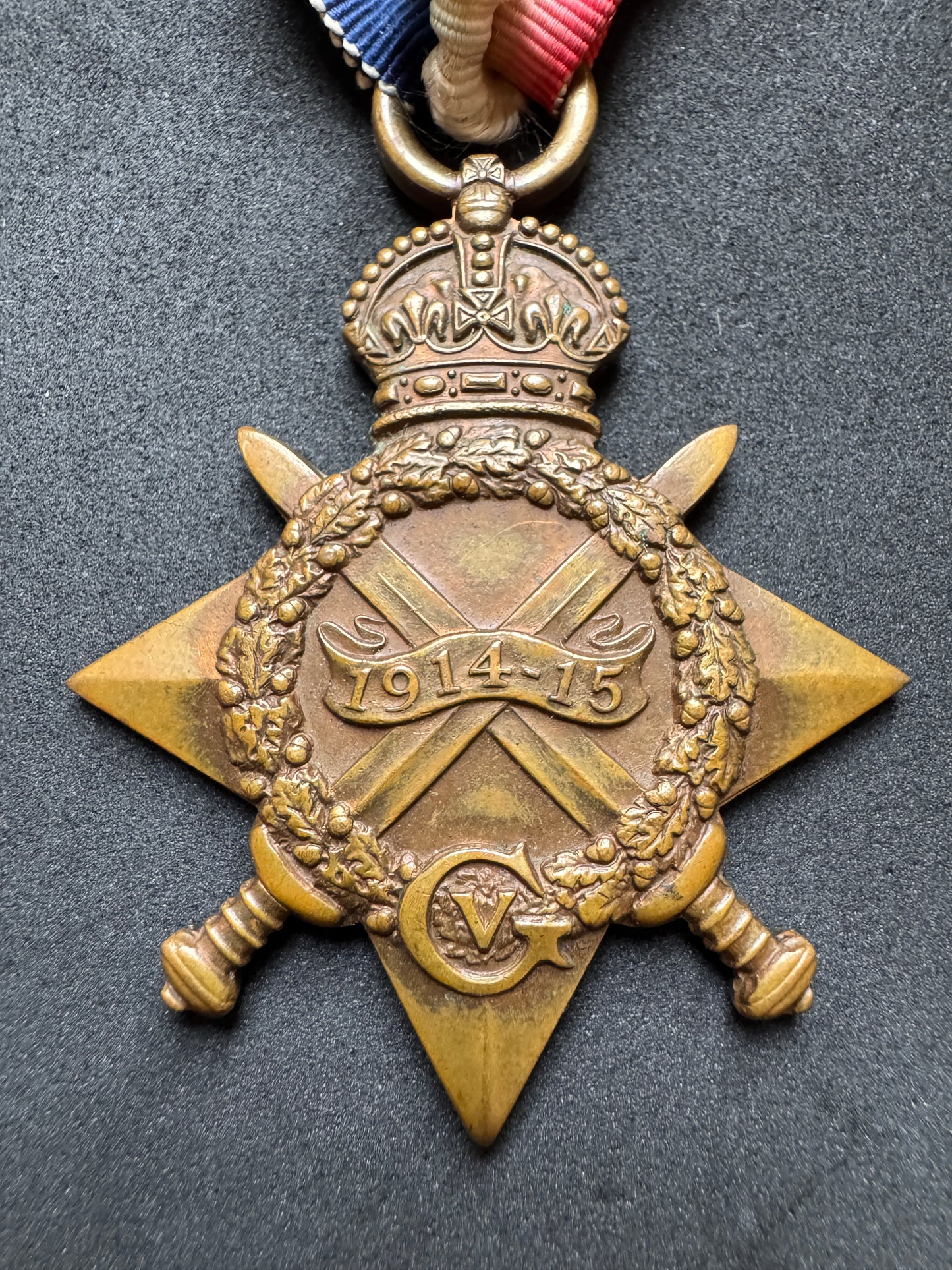 Photo 2 of WW1 British Army 1914-1915 Star - Mercantile Fleet Auxiliary (MFA) - collectible militaria item
