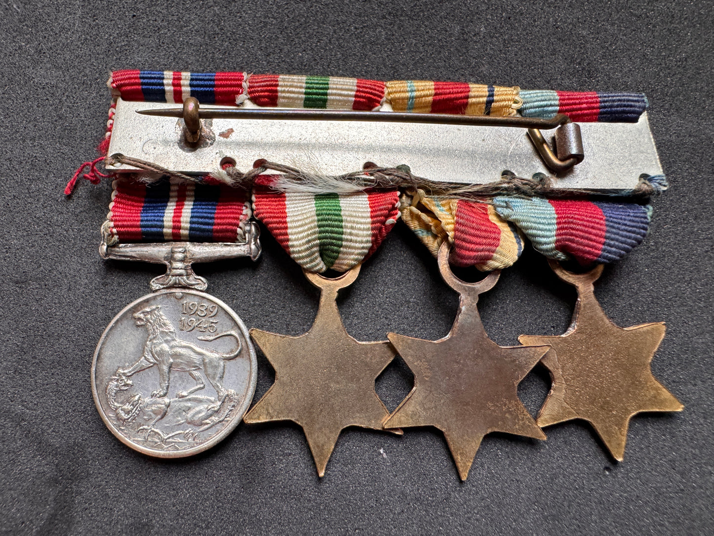 Photo 4 of WW2 British 1st Army (Africa - Italy) Campaign Miniature Medals Stars - collectible militaria item