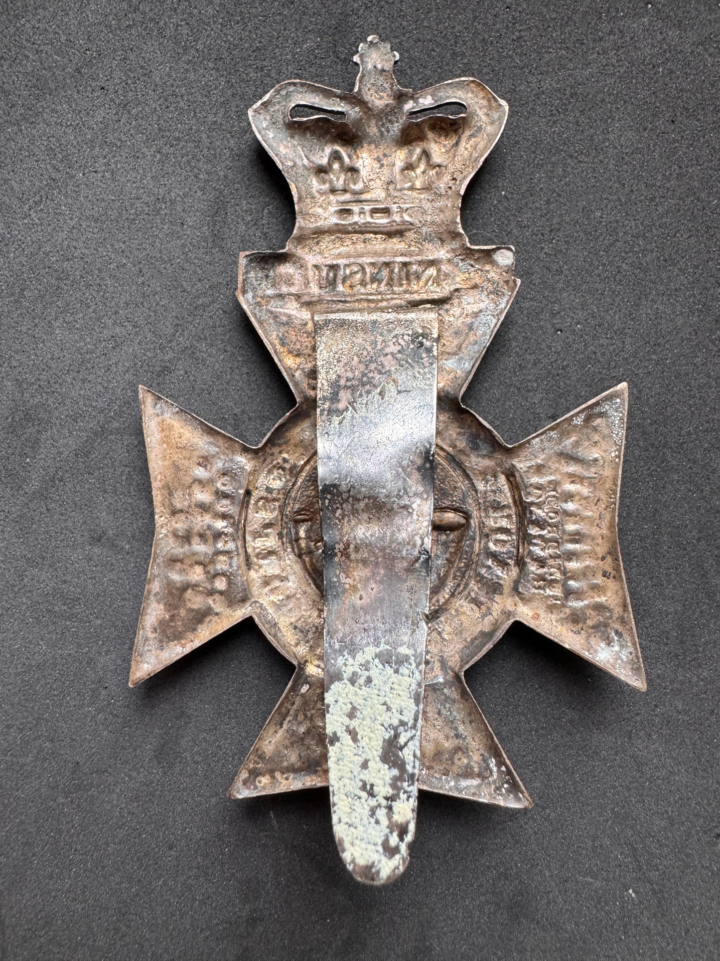 Photo 2 of Victorian 60th Regiment of Foot (King’s Royal Rifle Corps) Officer’s Helmet Plate - collectible militaria ite