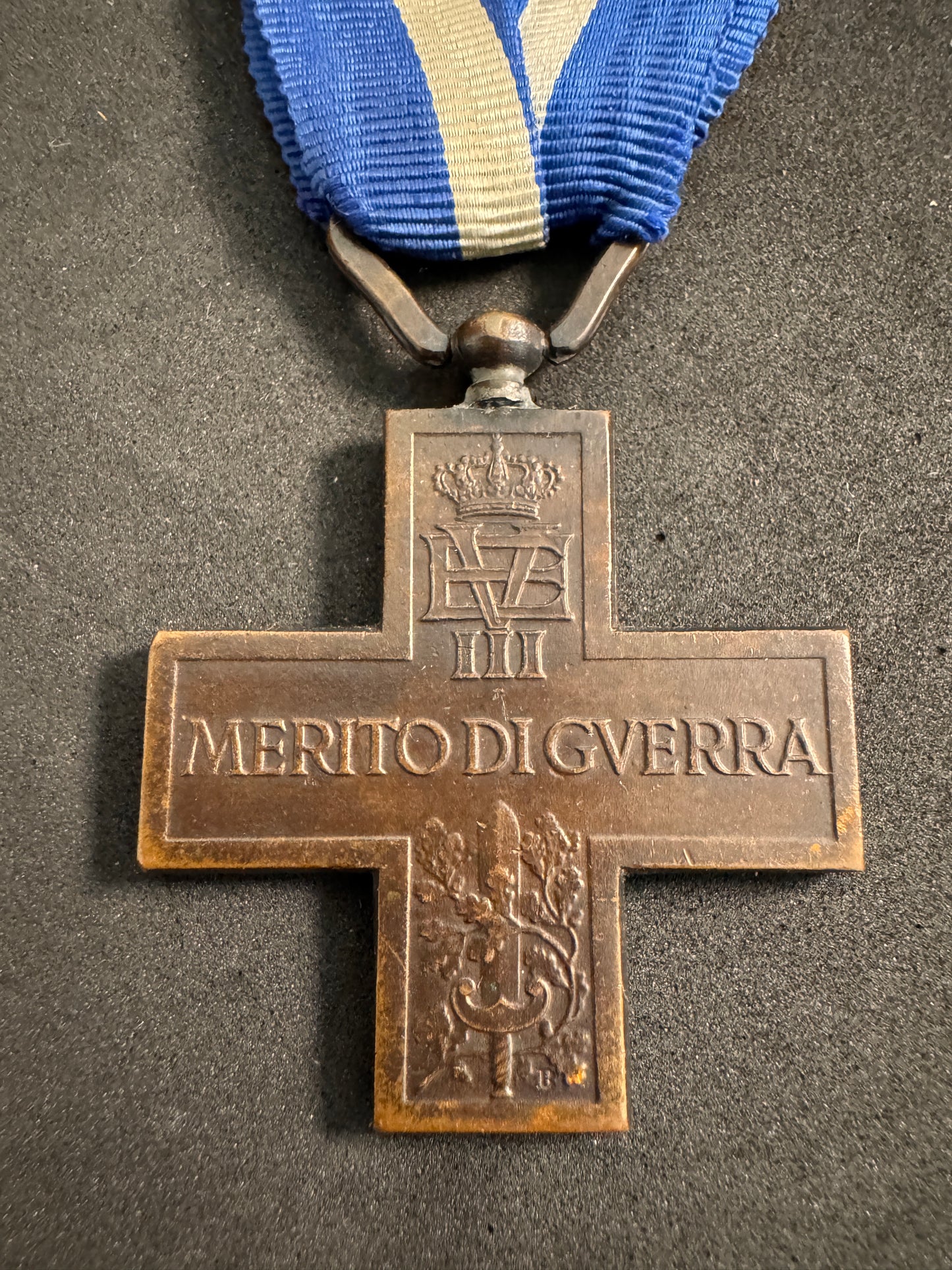 WW1 Italian War Merit Cross (Croce al Merito di Guerra) Medal B