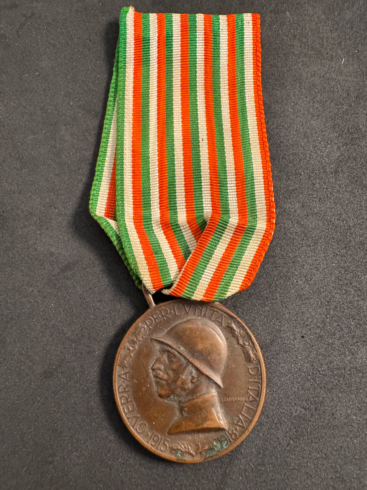 Photo 1 of WW1 Italian Great War commemorative medal 1915-1918 - collectible militaria item