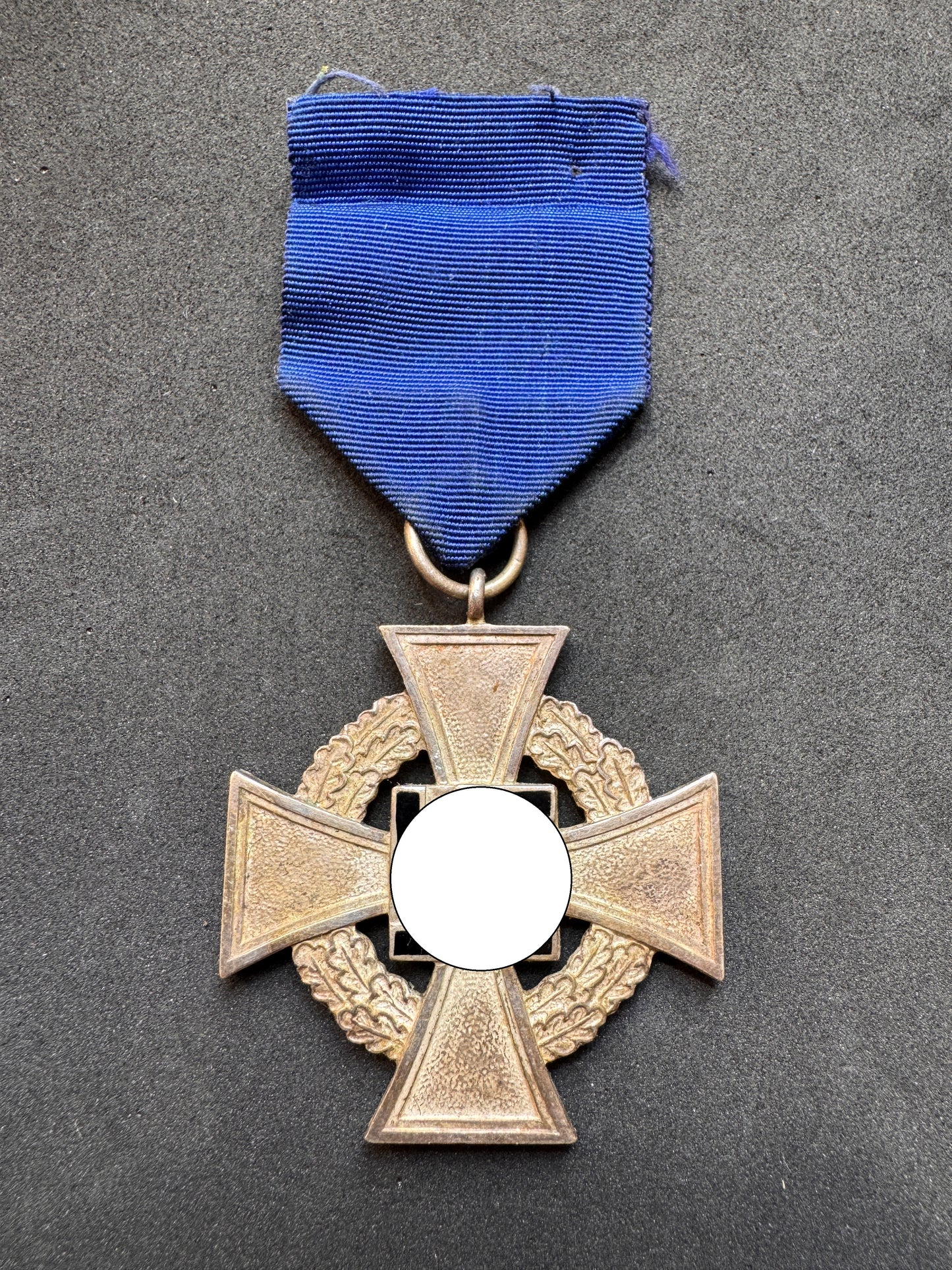 Photo 1 of WW2 German (Third Reich) 25-Year Faithful Service Medal - collectible militaria item