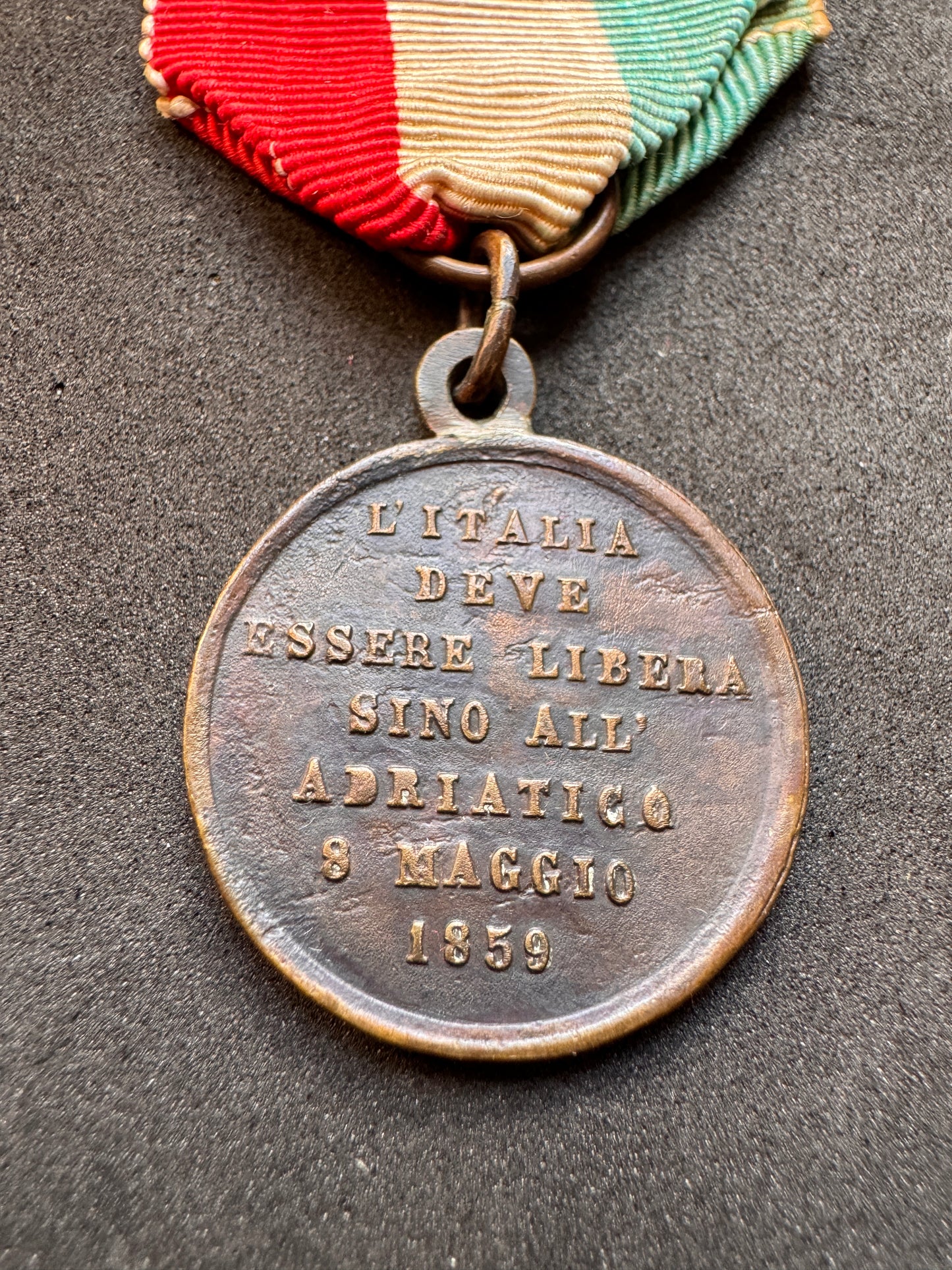Photo 4 of Italian Independence Wars 1859 Adriatic Campaign Commemorative medal - collectible militaria item