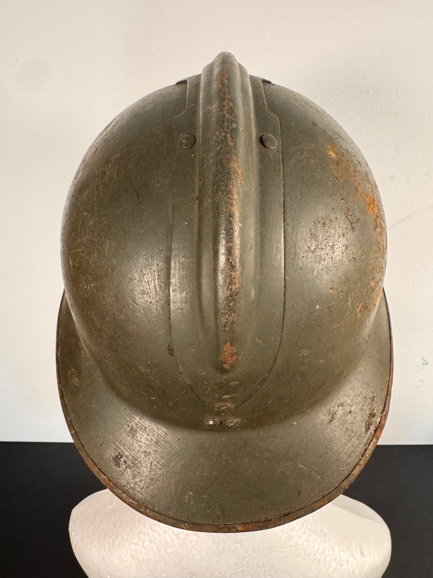 Photo 4 of WW2 French M26 Adrian Helmet - Navy Marine - collectible militaria item