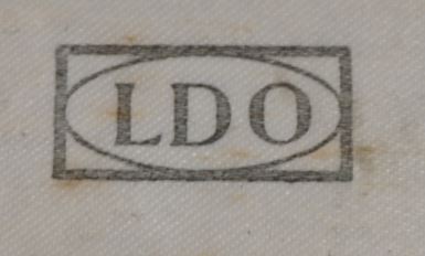 German L D O maker mark, seen on private purchase third reich awards