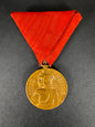 Photo 1 of WW1 Serbian Milos Obilic Bravery Medal Gold Grade - collectible militaria item