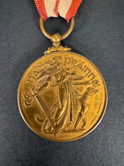 Photo 2 of WW2 Irish Emergency National Service Medal 1939 - 1946 - collectible militaria item