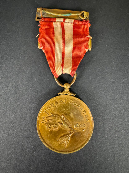 Photo 4 of WW2 Irish Emergency National Service Medal 1939 - 1946 - collectible militaria item