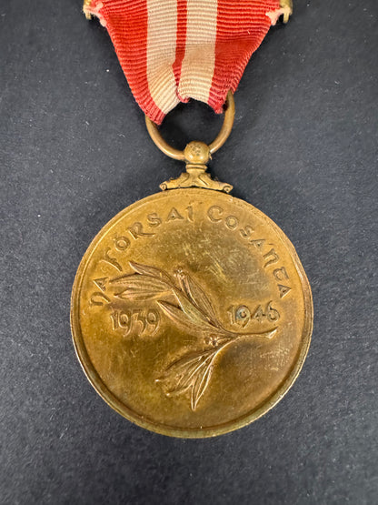 Photo 5 of WW2 Irish Emergency National Service Medal 1939 - 1946 - collectible militaria item