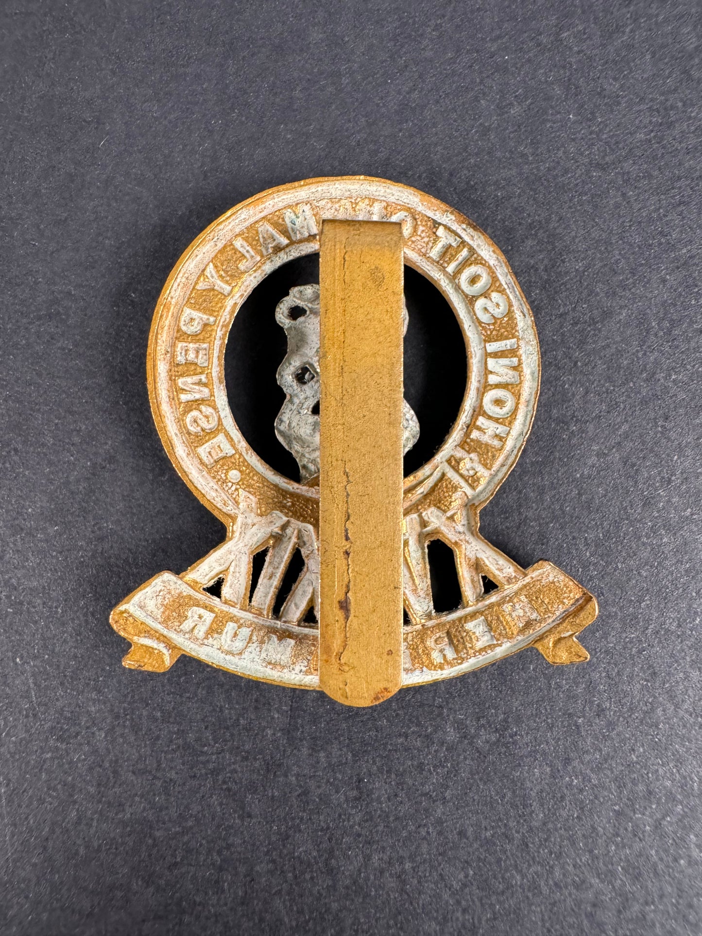 Photo 2 of WW2 British Army XV XIX 15th 19th Hussars Cavalry Cap Badge - collectible militaria item