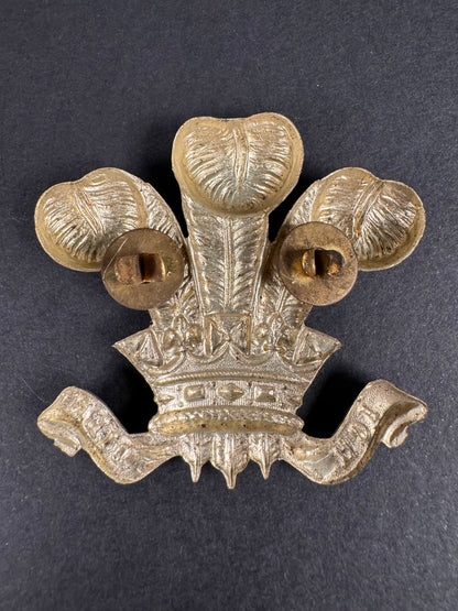 Photo 2 of Victorian British Army 10th Hussars Sergeant's Uniform Arm Badge - collectible militaria item