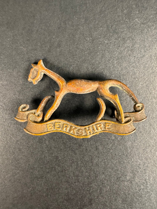 WW1 British Army Berkshire Yeomanry Cavalry Cap Badge