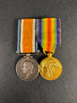 Photo 1 of WW1 British Miniature Medal Pair - collectible militaria item