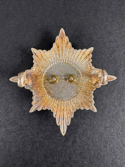 Photo 2 of British Army Royal Dragoon Guards Cavalry Officer's Cap Badge - collectible militaria item