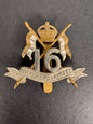 Photo 1 of WW1 British Army 16th The Queen’s Lancers Cavalry Cap Badge - collectible militaria item