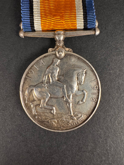 Photo 3 of WW1 British War Medal Mercantile Marine - Merchant Navy - collectible militaria item