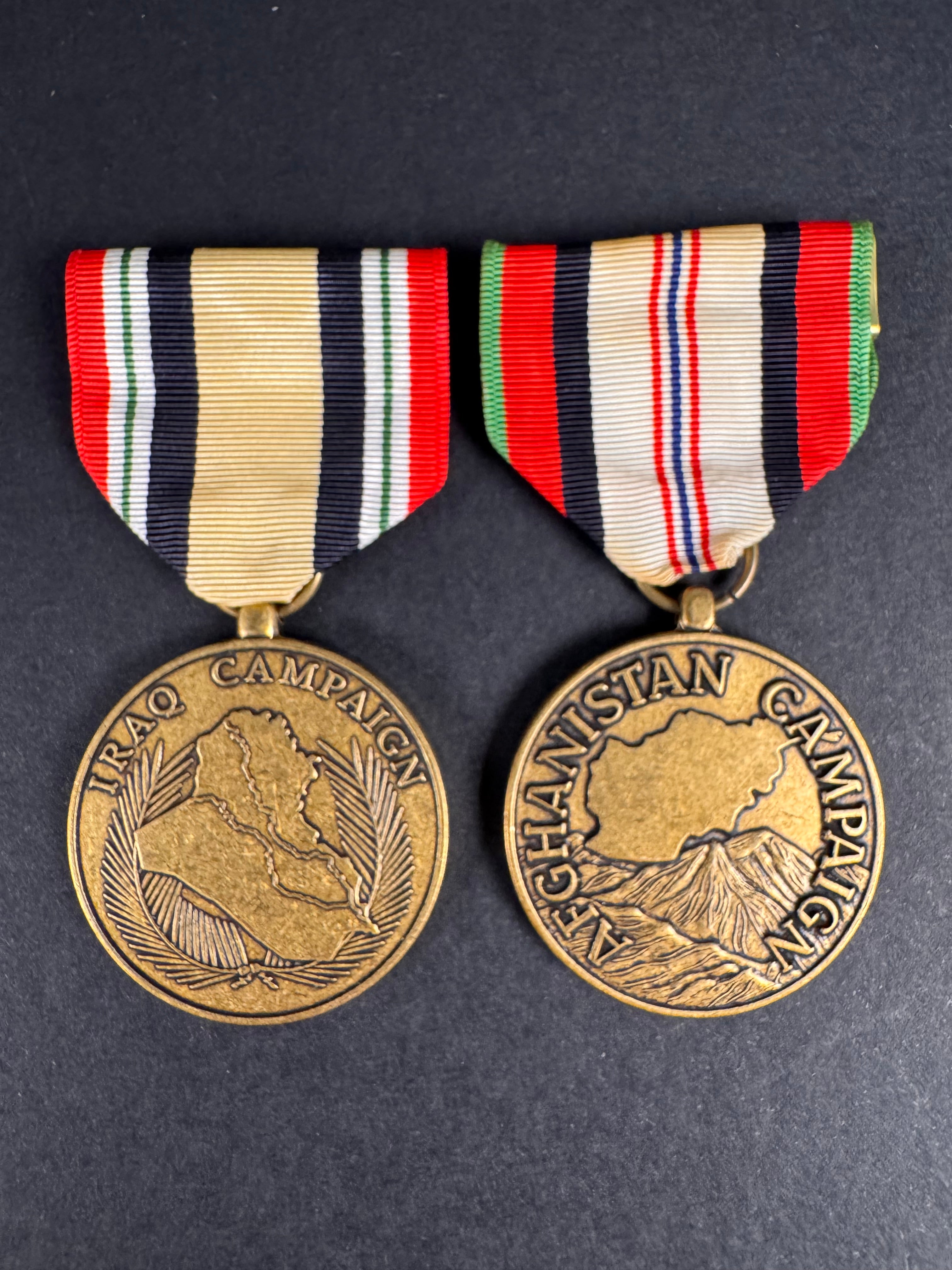 United States Iraq War Campaign Medal & Afghanistan Campaign Medal ...