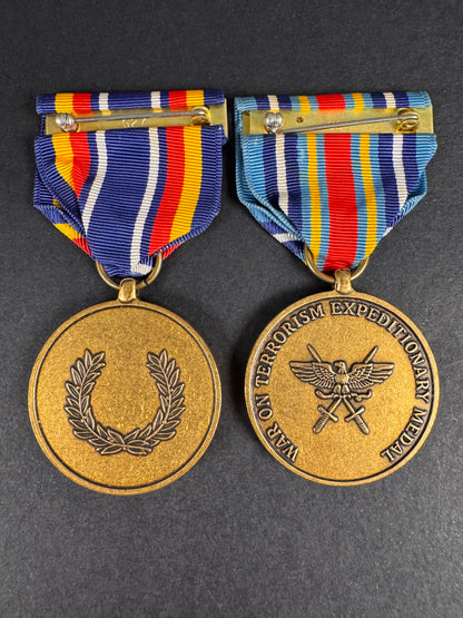 United States War on Terrorism Expeditionary Medal & Service Medal