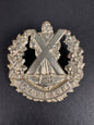 Photo 1 of WW2 British Army Queen's Own Cameron Highlanders Glengarry Cap Badge - collectible militaria item