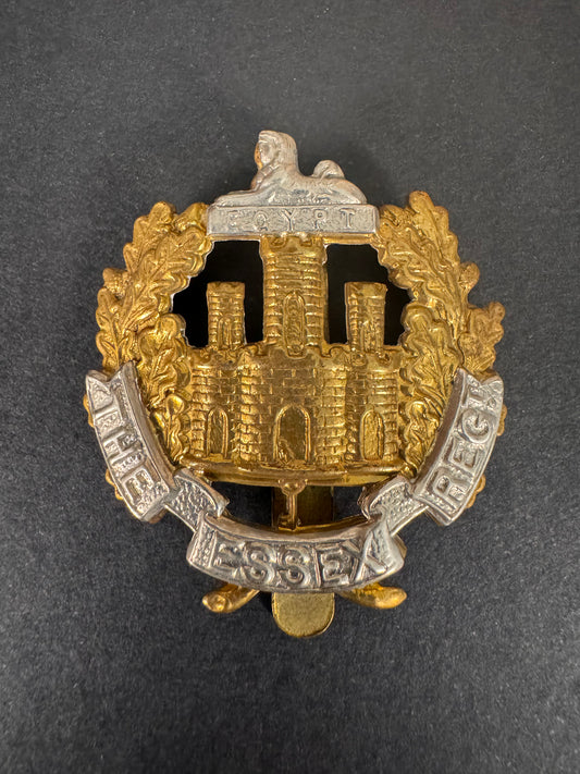 Photo 1 of WW1 British Army The Essex Infantry Regiment Cap Badge - collectible militaria item