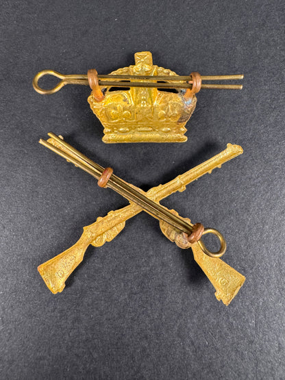 Photo 2 of WW1 British Army Infantry Marksman Shooting Proficiency Arm Badge - collectible militaria item