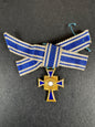 Photo 1 of Third Reich Mother's Cross of Honour in Gold Miniature - collectible militaria item