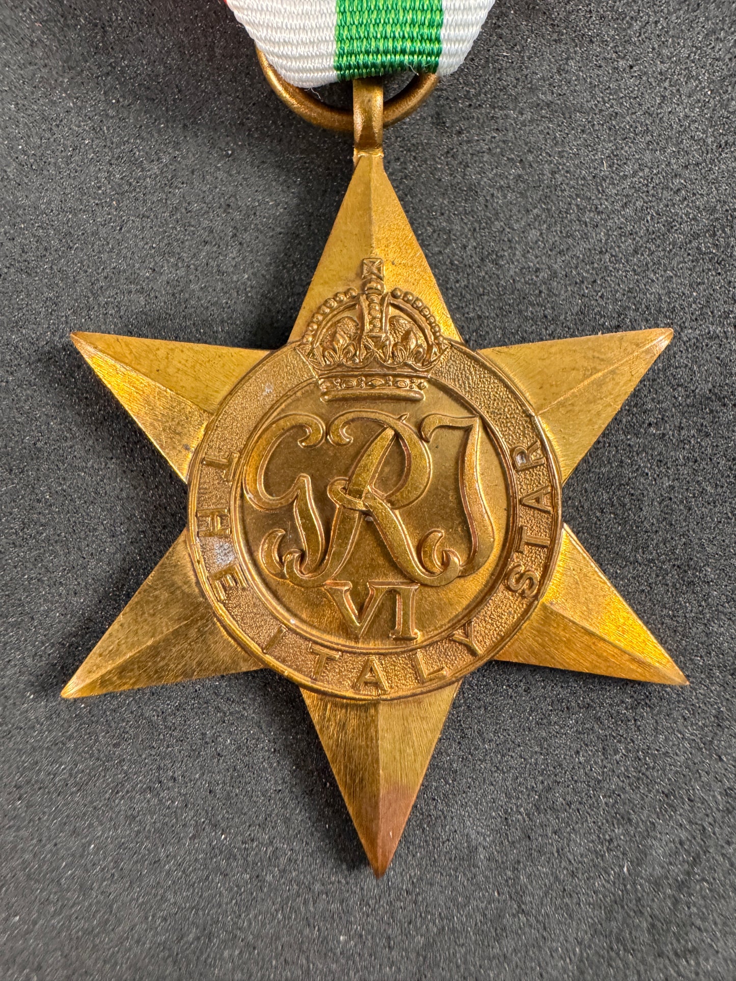 Photo 2 of WW2 British Italy Star Campaign Medal - collectible militaria item