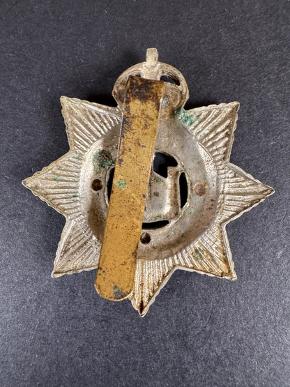 Photo 2 of WW1 British Army Devonshire Infantry Regiment Cap Badge - collectible militaria item