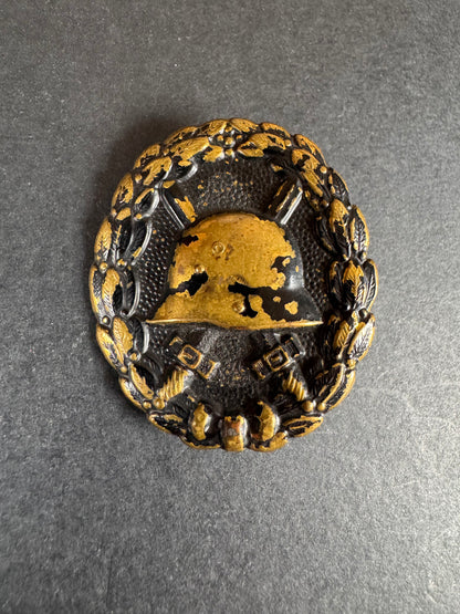 WW1 Imperial German Black Wound Badge