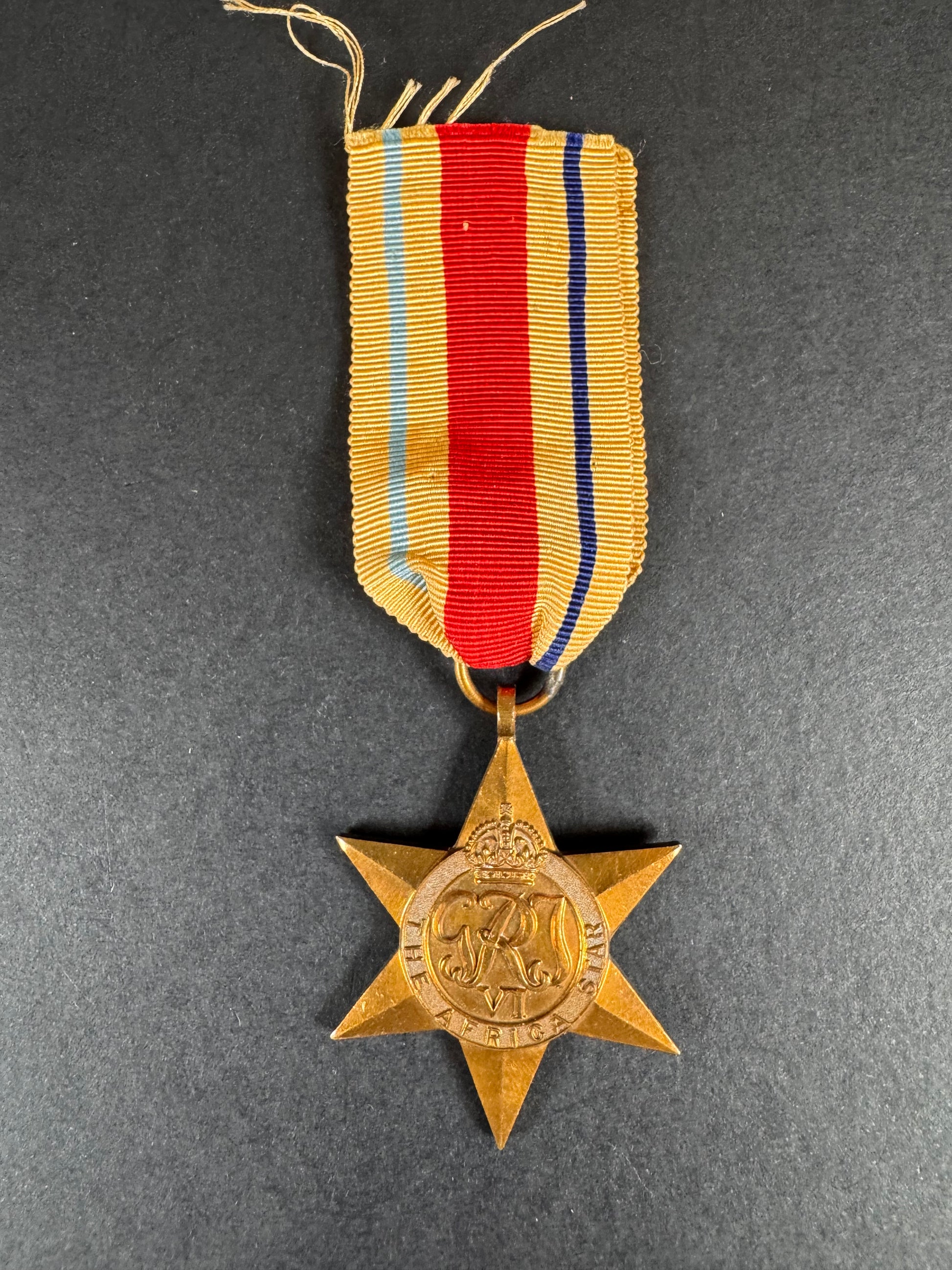 Photo 1 of WW2 British Africa Star Campaign Medal - collectible militaria item