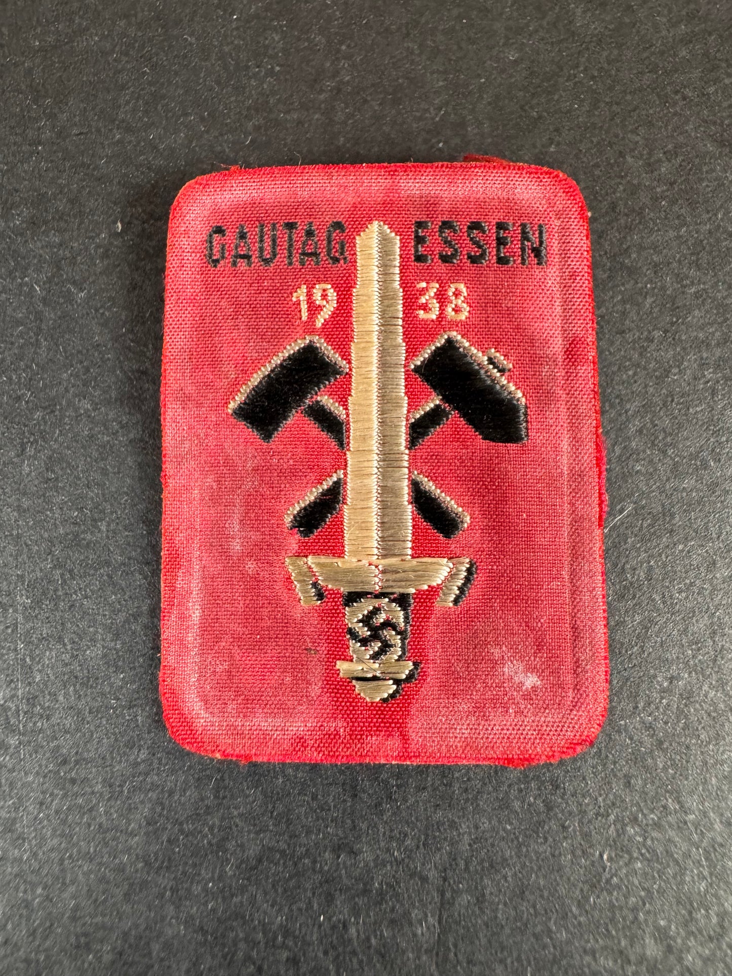 Photo 2 of Gautag Essen 1938 Third Reich Event Tinnie Badge - collectible militaria item