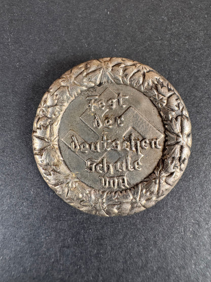 Photo 2 of Third Reich VDA Tinnie - Test Der Deutschen Schule - collectible militaria item