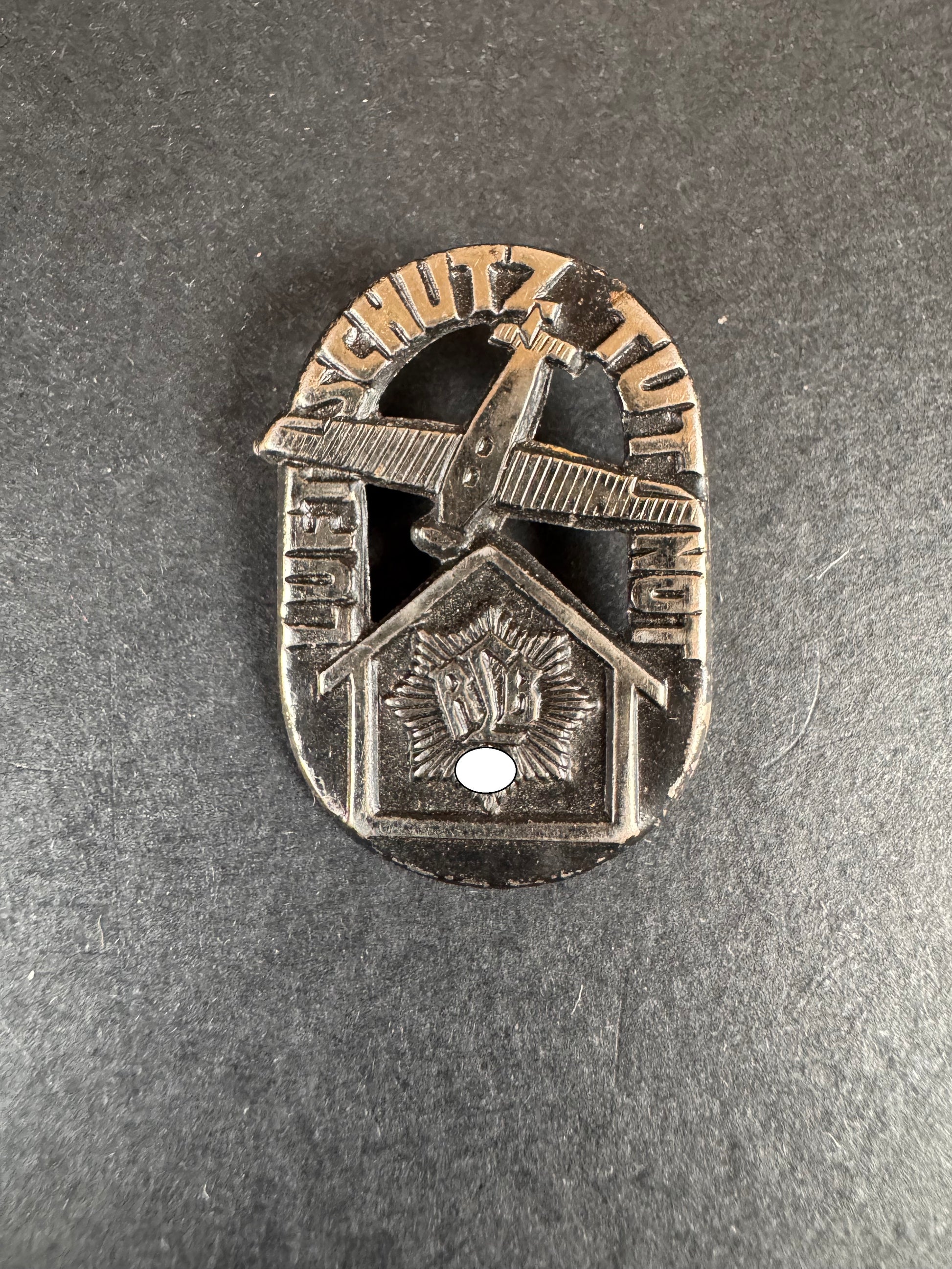 Photo 1 of RLB "Luftschutz Tut Not" Air Defences Donation Tinnie - collectible militaria item