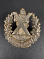 Photo 1 of WW1 British Army Queen's Own Cameron Highlanders Glengarry Cap Badge - collectible militaria item