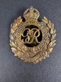 Photo 1 of WW2 British Army Royal Engineers Cap Badge GR IV - collectible militaria item