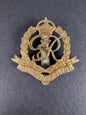 Photo 1 of WW2 British Army Military Police Cap Badge GR IV - collectible militaria item